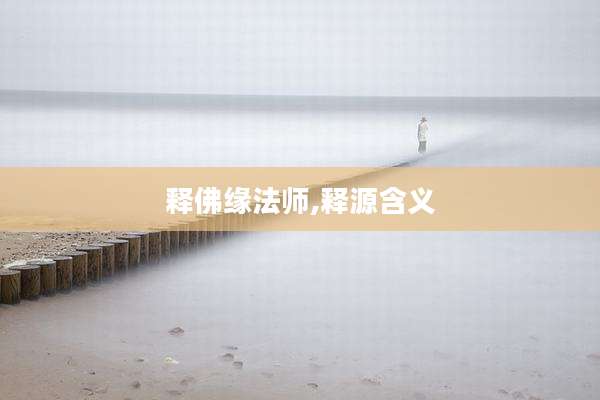 释佛缘法师,释源含义