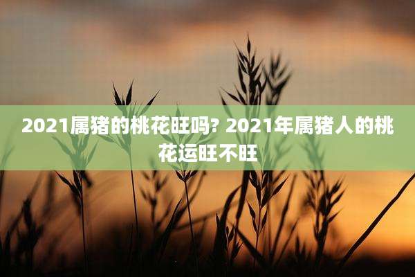 2021属猪的桃花旺吗? 2021年属猪人的桃花运旺不旺