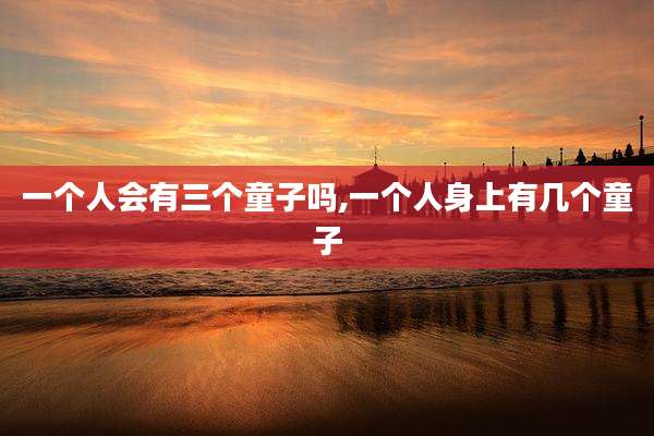 一个人会有三个童子吗,一个人身上有几个童子