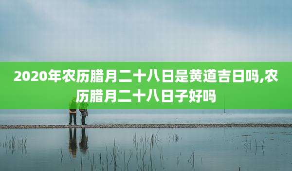 2020年农历腊月二十八日是黄道吉日吗,农历腊月二十八日子好吗