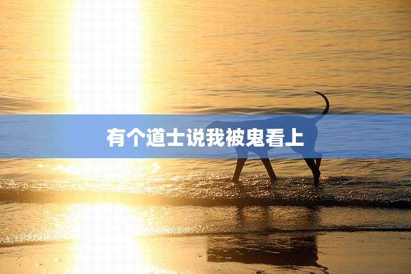 有个道士说我被鬼看上