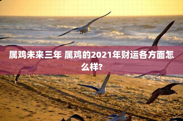 属鸡未来三年 属鸡的2021年财运各方面怎么样?