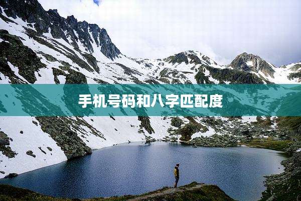 手机号码和八字匹配度