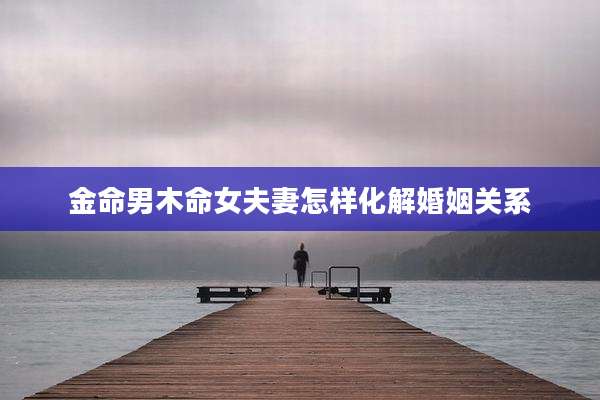 金命男木命女夫妻怎样化解婚姻关系