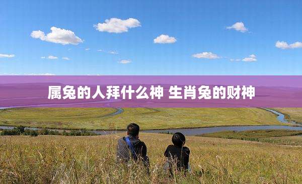 属兔的人拜什么神 生肖兔的财神