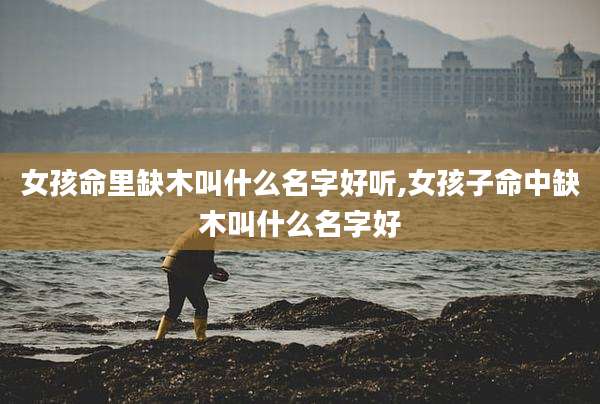 女孩命里缺木叫什么名字好听,女孩子命中缺木叫什么名字好