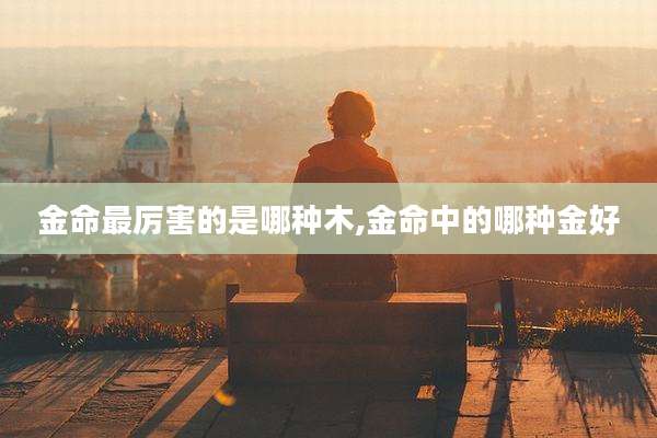 金命最厉害的是哪种木,金命中的哪种金好