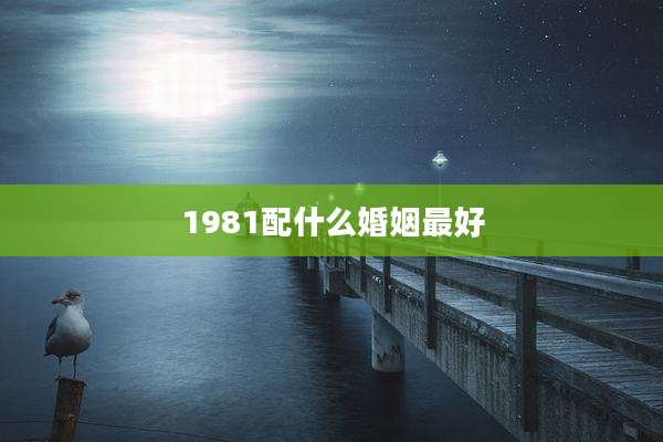1981配什么婚姻最好