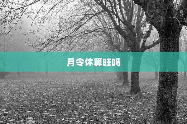 月令休算旺吗