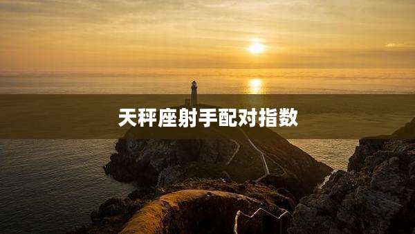 天秤座射手配对指数