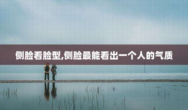 侧脸看脸型,侧脸最能看出一个人的气质