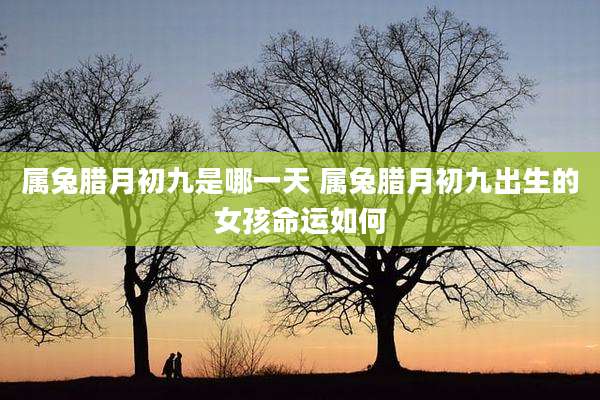 属兔腊月初九是哪一天 属兔腊月初九出生的女孩命运如何