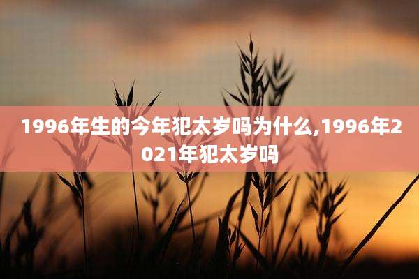 1996年生的今年犯太岁吗为什么,1996年2021年犯太岁吗