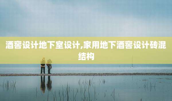 酒窖设计地下室设计,家用地下酒窖设计砖混结构