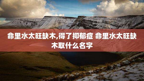 命里水太旺缺木,得了抑郁症 命里水太旺缺木取什么名字