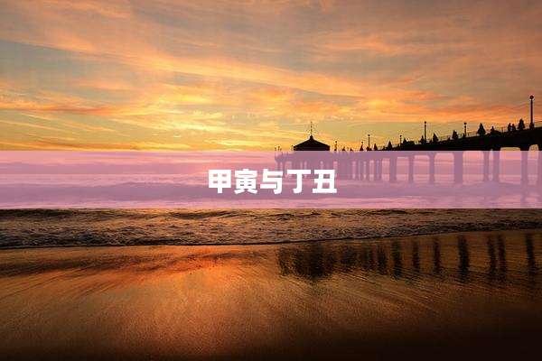 甲寅与丁丑