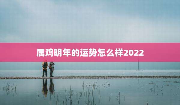 属鸡明年的运势怎么样2022