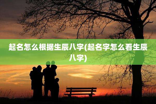 起名怎么根据生辰八字(起名字怎么看生辰八字)