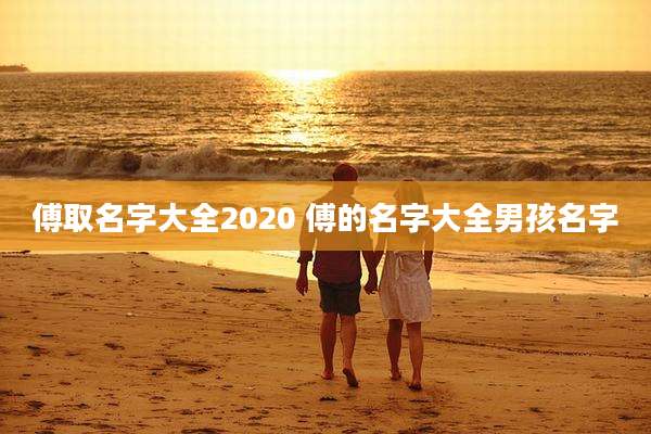 傅取名字大全2020 傅的名字大全男孩名字