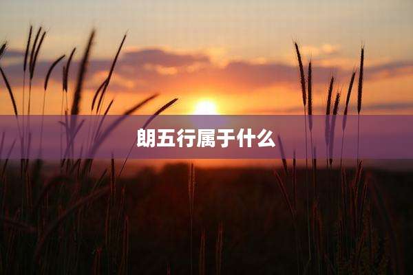 朗五行属于什么
