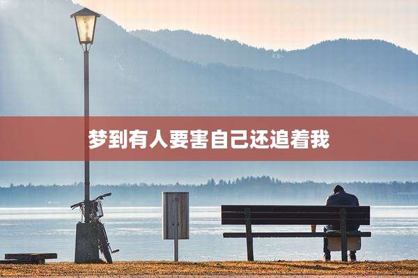 梦到有人要害自己还追着我