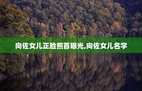 向佐女儿正脸照首曝光,向佐女儿名字