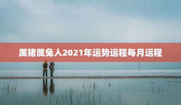属猪属兔人2021年运势运程每月运程