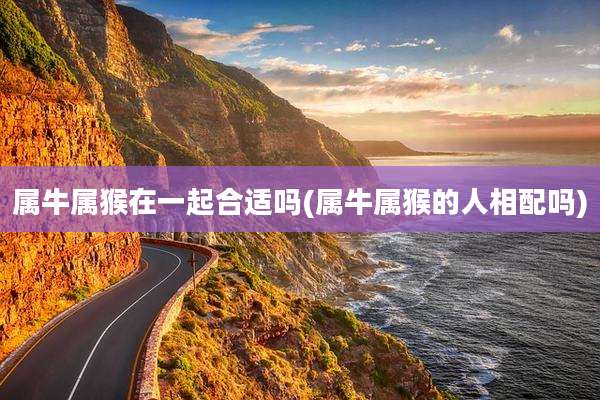 属牛属猴在一起合适吗(属牛属猴的人相配吗)
