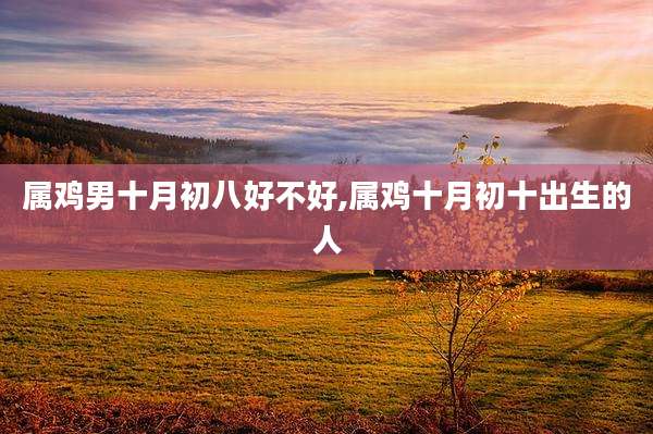 属鸡男十月初八好不好,属鸡十月初十出生的人