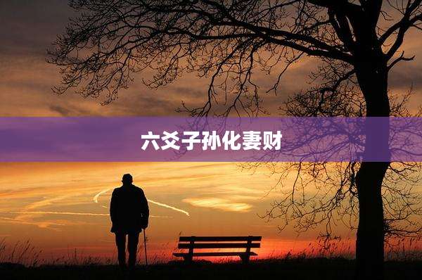 六爻子孙化妻财