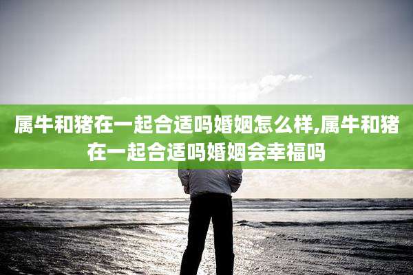 属牛和猪在一起合适吗婚姻怎么样,属牛和猪在一起合适吗婚姻会幸福吗