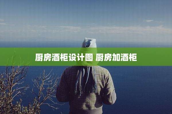 厨房酒柜设计图 厨房加酒柜