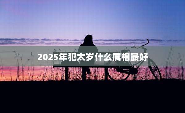 2025年犯太岁什么属相最好