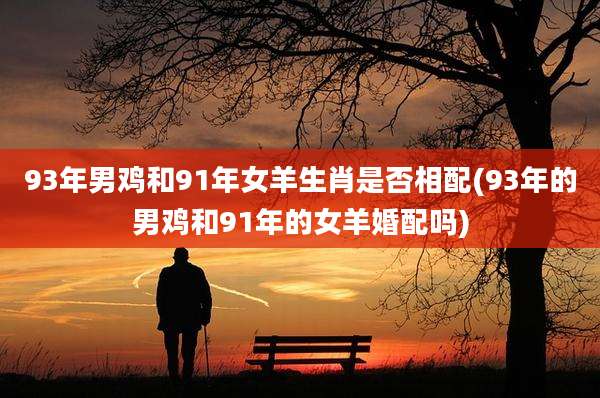 93年男鸡和91年女羊生肖是否相配(93年的男鸡和91年的女羊婚配吗)