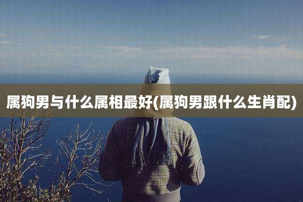 属狗男与什么属相最好(属狗男跟什么生肖配)