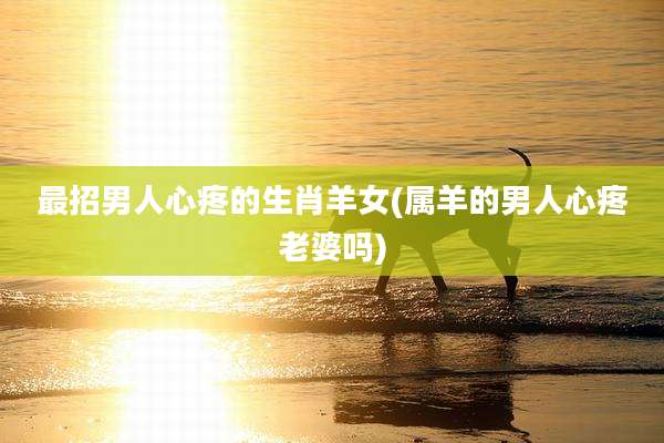 最招男人心疼的生肖羊女(属羊的男人心疼老婆吗)