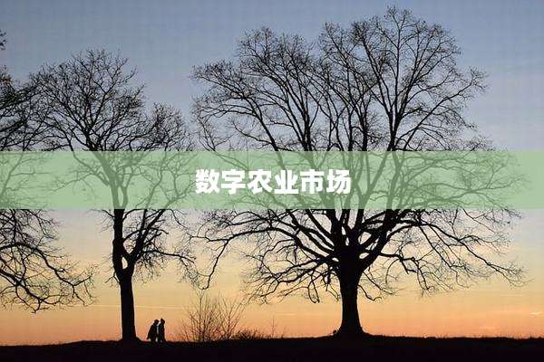 数字农业市场