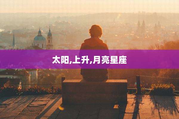 太阳,上升,月亮星座