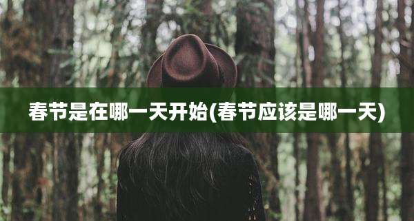 春节是在哪一天开始(春节应该是哪一天)