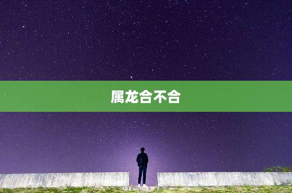 属龙合不合