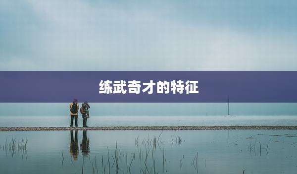 练武奇才的特征