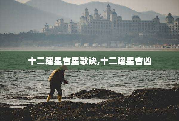 十二建星吉星歌诀,十二建星吉凶