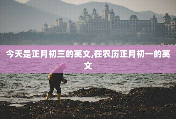 今天是正月初三的英文,在农历正月初一的英文