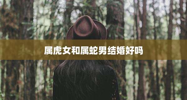 属虎女和属蛇男结婚好吗