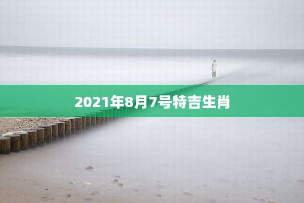 2021年8月7号特吉生肖