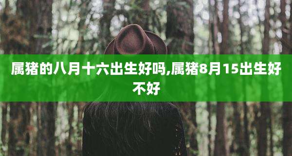 属猪的八月十六出生好吗,属猪8月15出生好不好