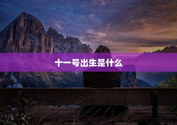 十一号出生是什么