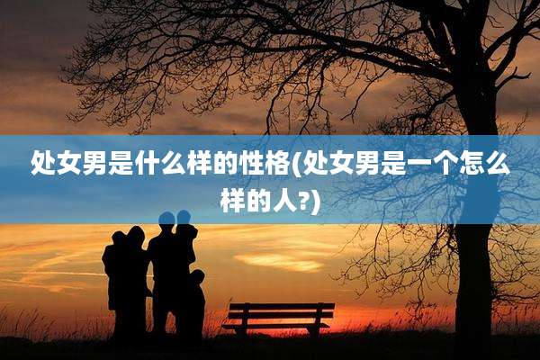 处女男是什么样的性格(处女男是一个怎么样的人?)