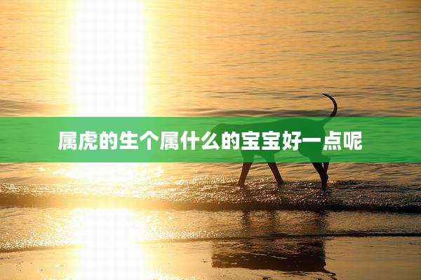 属虎的生个属什么的宝宝好一点呢