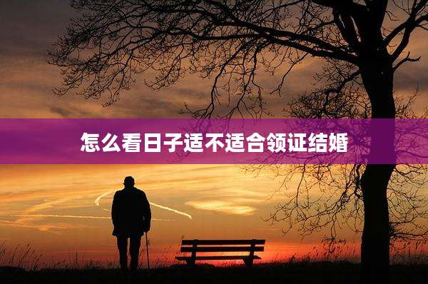 怎么看日子适不适合领证结婚